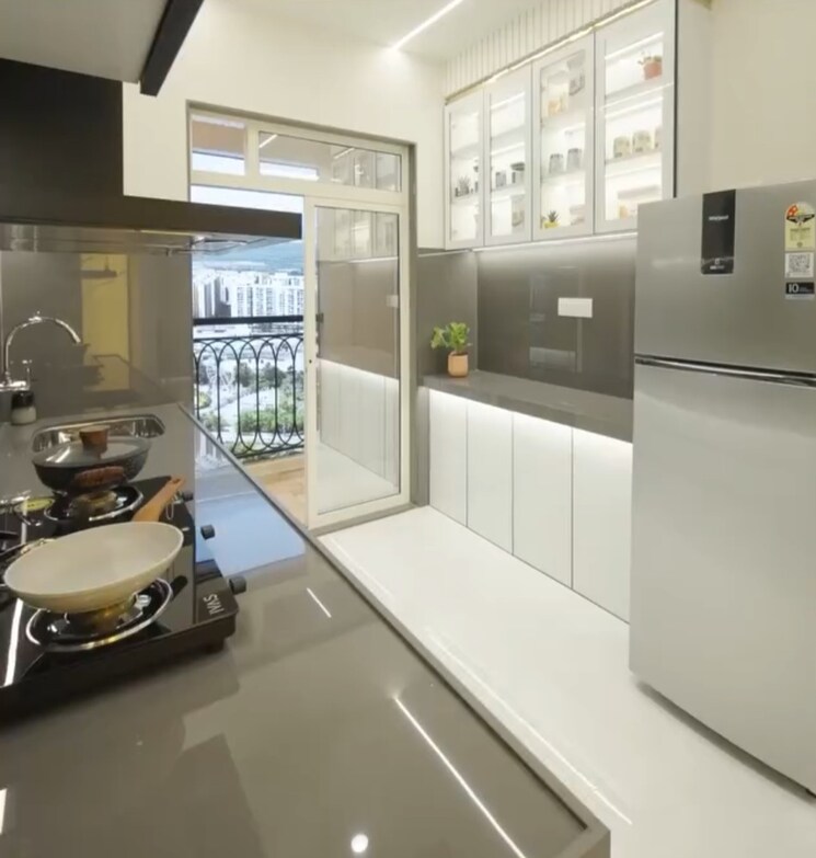 Kitchen, cosmos-senenity 2 Bedroom 695 Sq.Ft. Apartment In Virar West Palghar 9197030