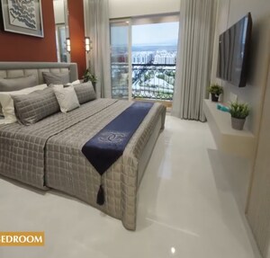 Master Bedroom in 2 BHK Apartment at Cosmos Senenity, Virar West – for Sale