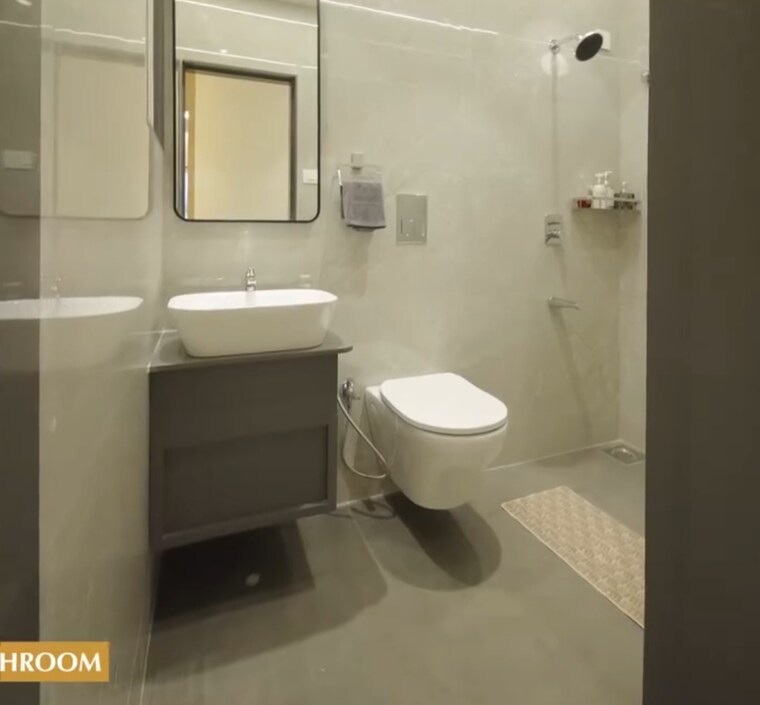 Bathroom, cosmos-senenity 2 Bedroom 695 Sq.Ft. Apartment In Virar West Palghar 9197030