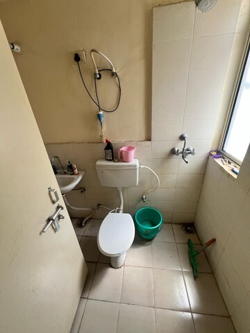 Bathroom in 3 BHK Apartment at Conscient Habitat 78, Sector 78 – for Rent