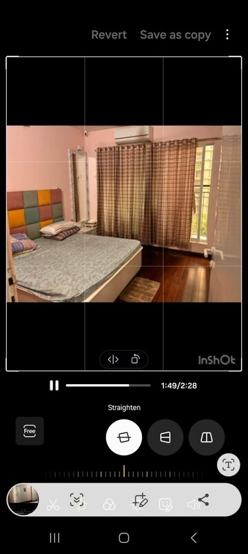 Bedroom in 3 BHK Apartment at Neelkanth Greens, Manpada – for Rent
