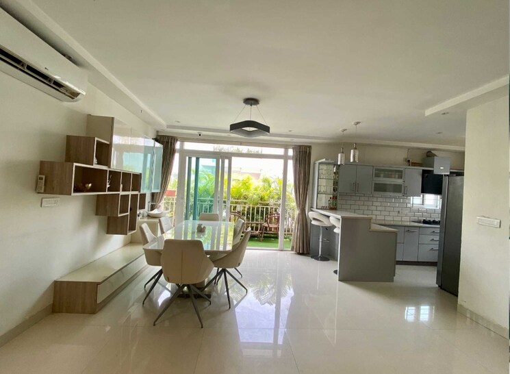 Living Room, svc-tree-walk 3 Bedroom 2000 Sq.Ft. Apartment In Kondapur Hyderabad 9197076