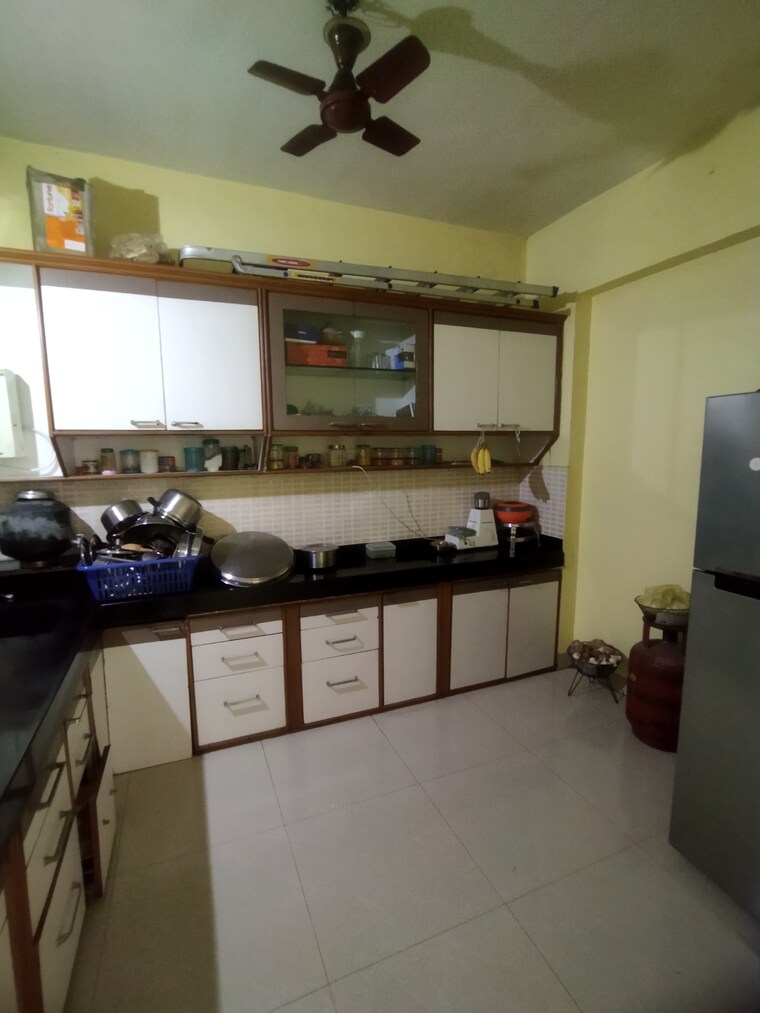 Kitchen, kumar-palmgrove 2 Bedroom 1200 Sq.Ft. Apartment In Kondhwa Pune 9197079