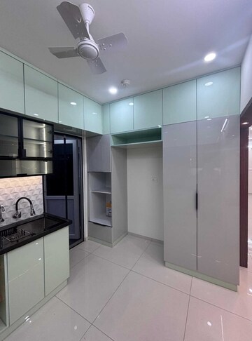 Kitchen in 3 BHK Apartment at Rajapushpa Provincia, Narsingi – for Rent