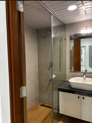 Building Lobby in 3 BHK Apartment at Prestige Beverly Hills, Kokapet – for Rent