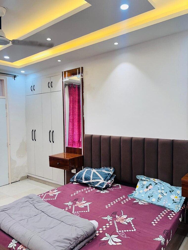 Bedroom, jaipuria-sunrise-green 2 Bedroom 1228 Sq.Ft. Apartment In Lohgarh Zirakpur 9197095