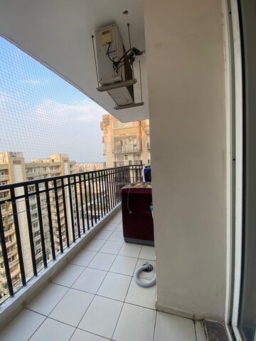 Balcony in 3 BHK Apartment at Motiaz Royal Citi, Ambala Highway – for Rent