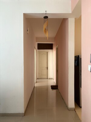 Building Lobby in 3 BHK Apartment at Sushma Elite Cross, Dhakoli – for Sale