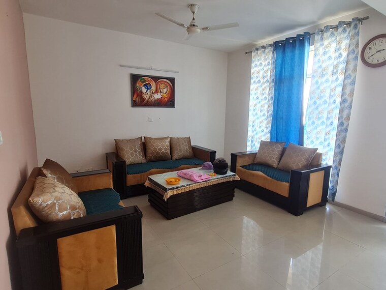 Living Room, sushma-elite-cross 3 Bedroom 1685 Sq.Ft. Apartment In Dhakoli Zirakpur 9197104
