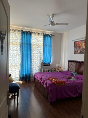 Bedroom in 3 BHK Apartment at Sushma Elite Cross, Dhakoli – for Rent