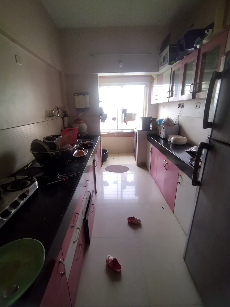 Kitchen, kumar-palmgrove 3 Bedroom 1250 Sq.Ft. Apartment In Kondhwa Pune 9197116