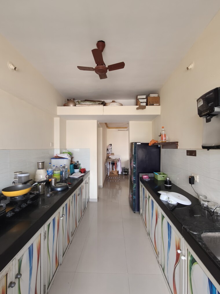 Kitchen, soham-gardens 2 Bedroom 700 Sq.Ft. Apartment In Manpada Thane 9197132