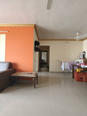 Living Room in 2 BHK Apartment at Soham Gardens, Manpada – for Sale