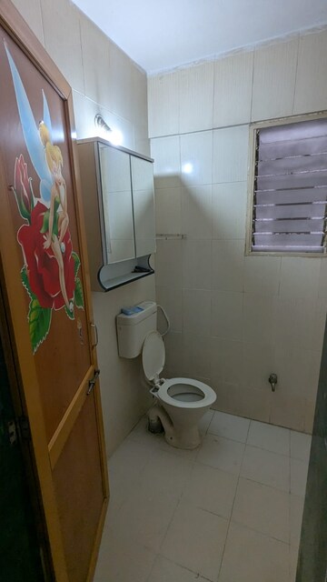 Bathroom in 2 BHK Apartment at Pimple Saudagar – for Rent