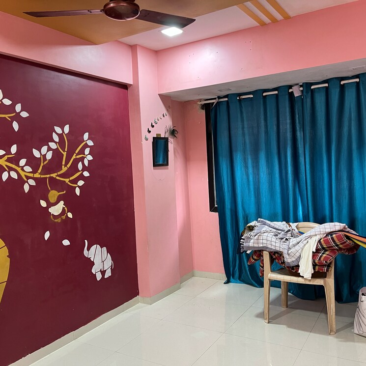 Bedroom, shah-complex-2 1.5 Bedroom 500 Sq.Ft. Apartment In Sanpada Sector 1 Navi Mumbai 9197171