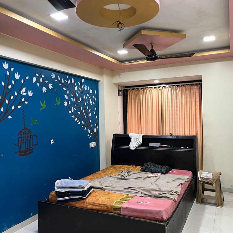 Bedroom, shah-complex-2 1.5 Bedroom 500 Sq.Ft. Apartment In Sanpada Sector 1 Navi Mumbai 9197171