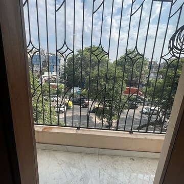 Balcony in 3 BHK Builder Floor at Greater Kailash – for Rent