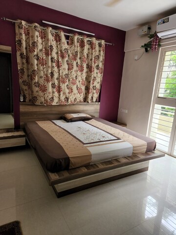 Master Bedroom in 2.5 BHK Apartment at Pimple Saudagar – for Rent