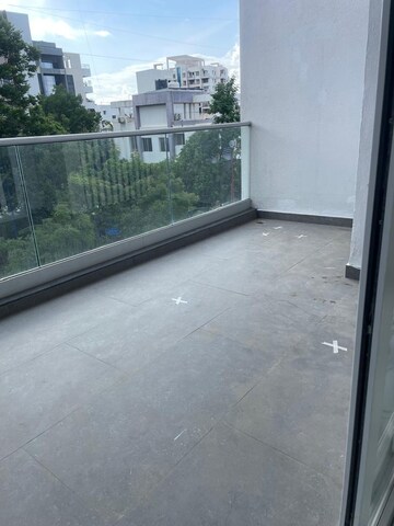 Balcony in 3 BHK Apartment at Mandarin 33 West Avenue, Baner – for Rent