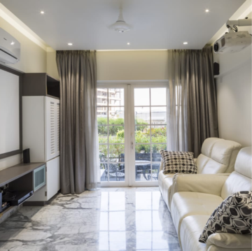 Living Room in 5 BHK Apartment at Kolte Patil 24K Glitterati 2, Pimple Nilakh – for Sale