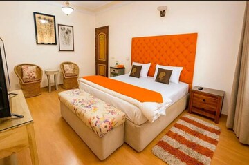 Bedroom in 4 BHK Villa at Geetanjali Enclave – for Rent