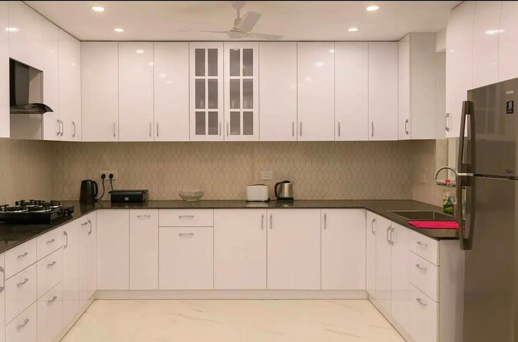 Kitchen, geetanjali enclave 4 Bedroom 4500 Sq.Ft. Builder Floor In Geetanjali Enclave Delhi 9197391