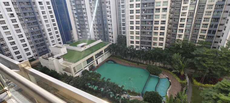 Balcony, lnt-veridian 2 Bedroom 650 Sq.Ft. Apartment In Powai Mumbai 9197403