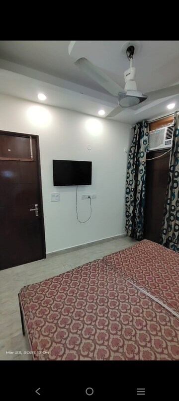 Bedroom in 1 BHK Builder Floor at Saket – for Rent