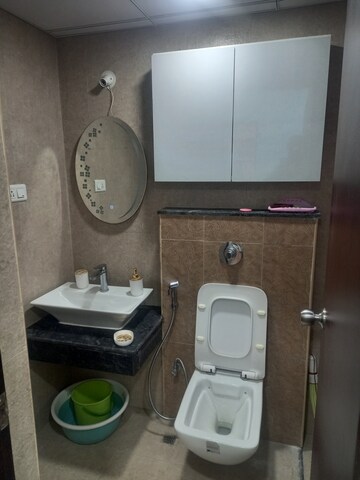 Bathroom in 2 BHK Apartment at Kumar Primavera, Wadgaon Sheri – for Rent
