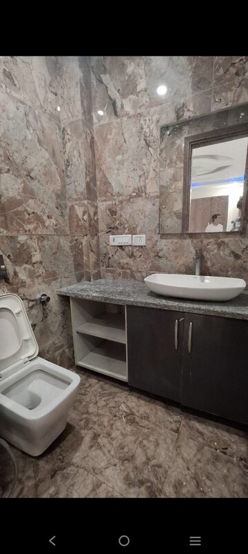 Bathroom in 4 BHK Builder Floor at Saket – for Rent