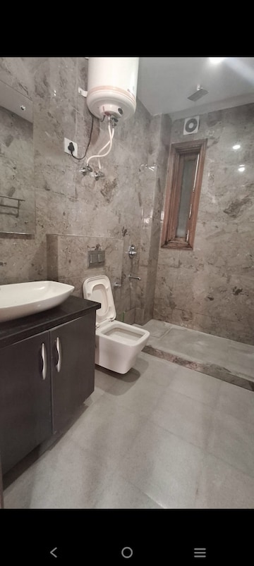 Bathroom in 4 BHK Builder Floor at Saket – for Rent