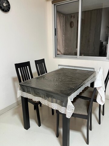 Dining area in 2 BHK Apartment at Lodha Aqua, Mira Road – for Rent