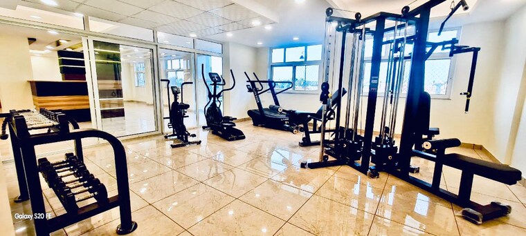 Gym, mehak-jeevan 3 Bedroom 1200 Sq.Ft. Apartment In Raj Nagar Extension Ghaziabad 9197596