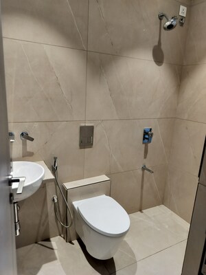 Bathroom in 2 BHK Apartment at Lashkaria Indrasukh, Andheri West – for Sale