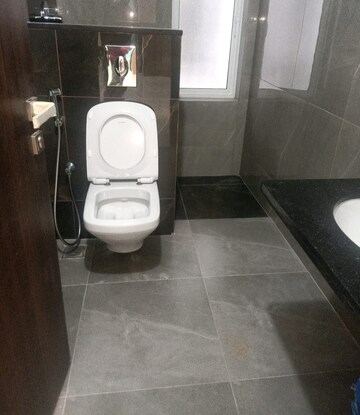 Bathroom in 2.5 BHK Apartment at Aparna Sarovar, Nallagandla – for Rent