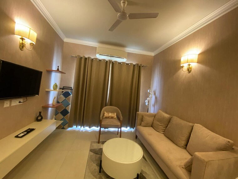 Living Room, signature-global-park 2 Bedroom 845 Sq.Ft. Apartment In Sohna Sector 36 Gurgaon 9197683