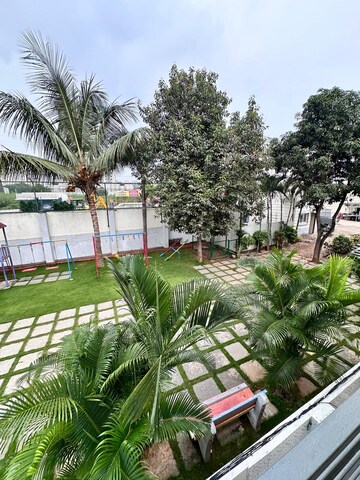 Balcony in 4 BHK Apartment at Aakriti CRR Lakeside Ville, Tellapur – for Rent