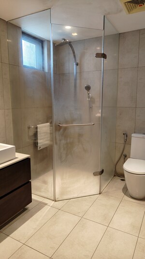 Bathroom in 3.5 BHK Apartment at Panchshil One North, Magarpatta City – for Sale