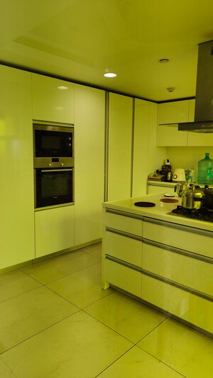 Kitchen in 3.5 BHK Apartment at Panchshil One North, Magarpatta City – for Sale