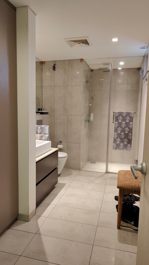 Bathroom in 3.5 BHK Apartment at Panchshil One North, Magarpatta City – for Sale