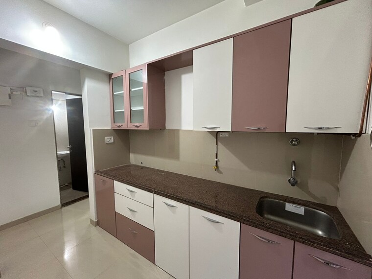 Kitchen, om-pushpanjali 2 Bedroom 546 Sq.Ft. Apartment In Padagha Thane 9197795
