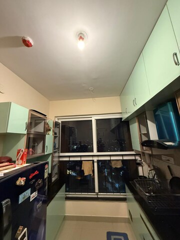 Kitchen in 1 RK Apartment at Pashmina Waterfront, Old Madras Road – for Rent
