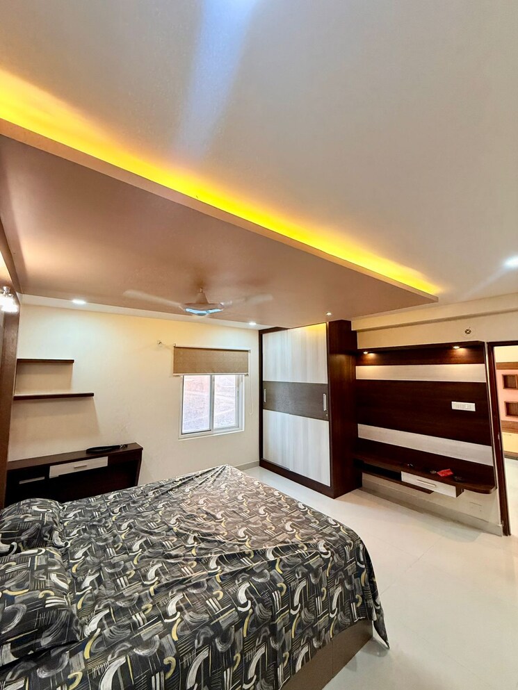 Bedroom, movie-towers 3 Bedroom 2880 Sq.Ft. Apartment In Kokapet Hyderabad 9197935