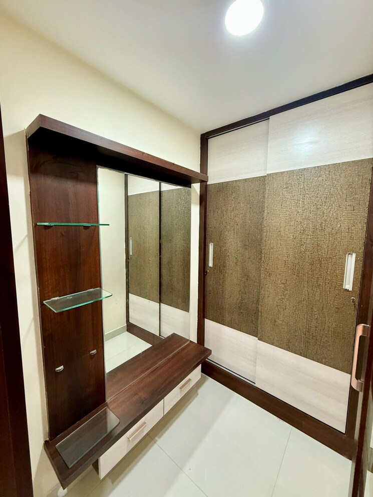 Kitchen, movie-towers 3 Bedroom 2880 Sq.Ft. Apartment In Kokapet Hyderabad 9197935