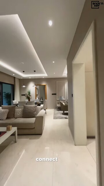 Living Room in 3 BHK Apartment at Sobha Manhattan Towers Town Park, Hosur Road – for Sale