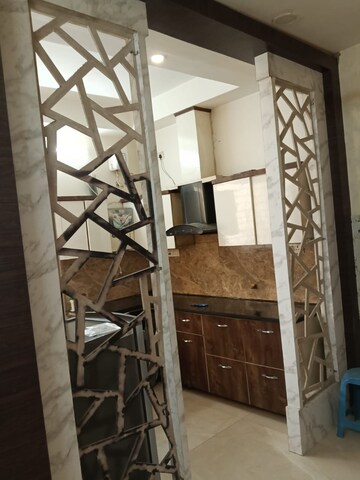Staircase in 3 BHK Independent House at MS Enclave Zirakpur, Dhakoli – for Rent