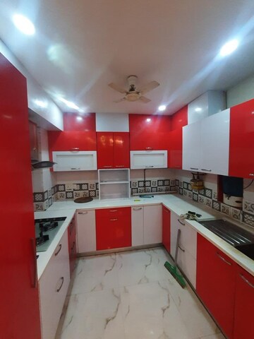 Kitchen in 3 BHK Builder Floor at Saket – for Rent