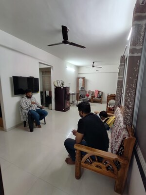 Living Room in 2 BHK Apartment at Saheel Itrend Life, Wakad – for Sale