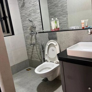 Bathroom in 2 BHK Apartment at Gomes Apartment, Orlem – for Sale