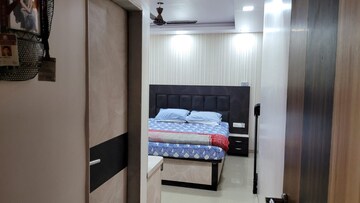 Bedroom in 3 BHK Apartment at Soham Garden, Manpada – for Rent